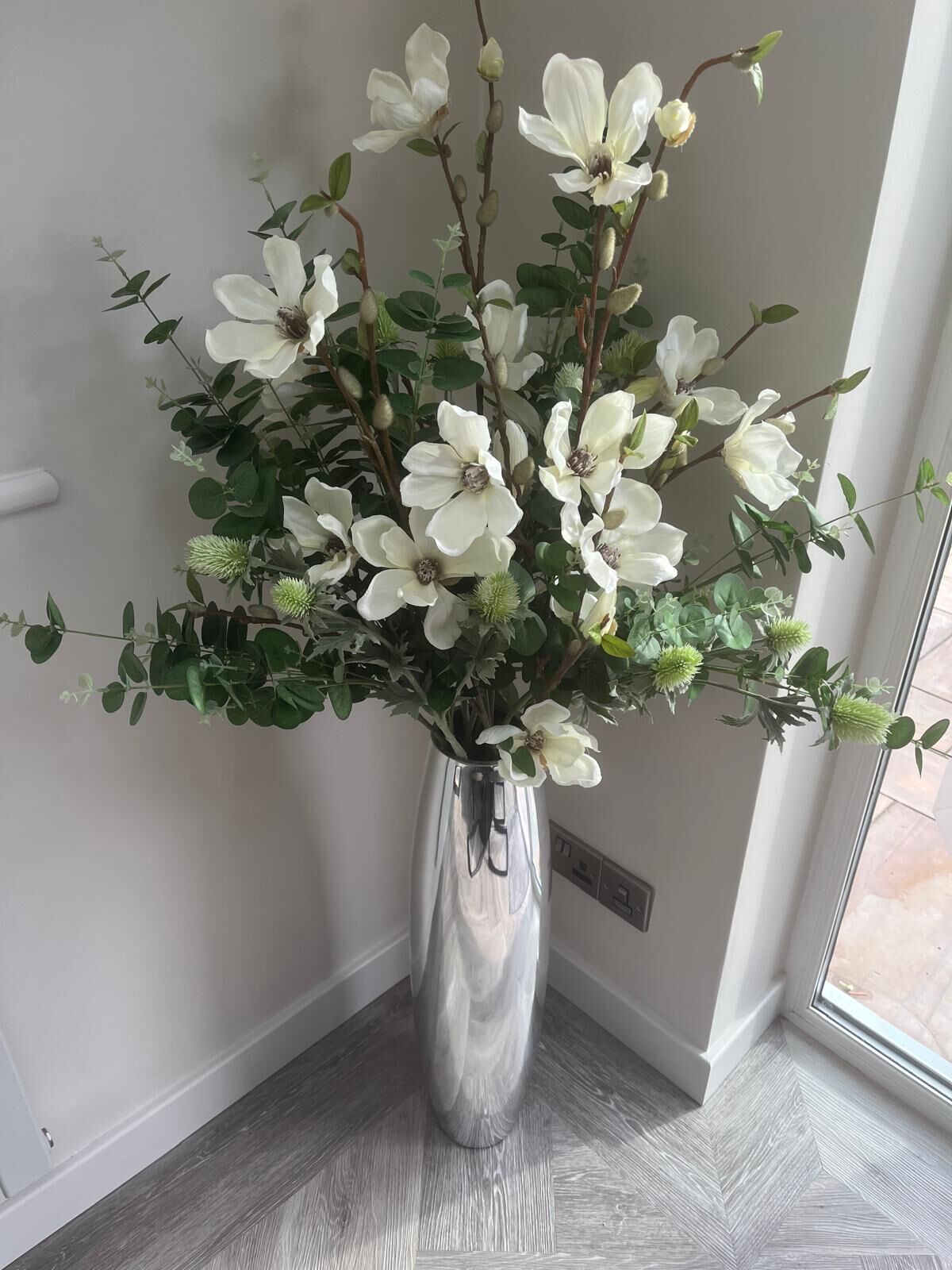 Bespoke faux floral design - made to order in your colourway