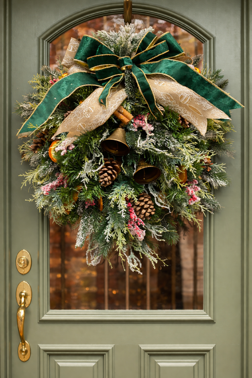 Christmas wreath (variant 3)