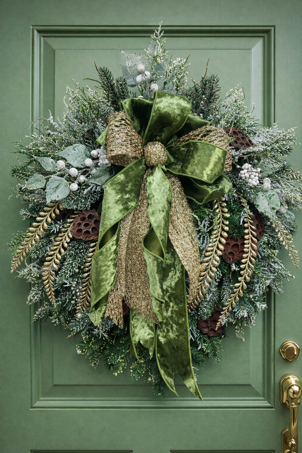 Christmas wreath (variant 4)